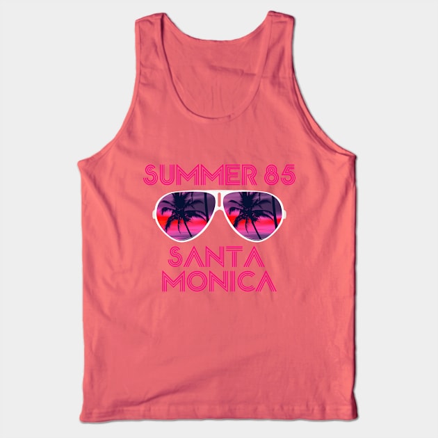 Summer 85 Santa Monica Tank Top by wamtees